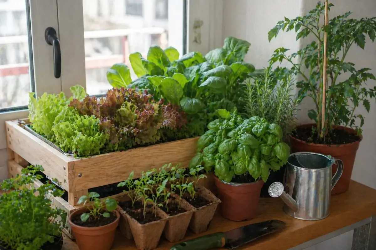 Anche senza giardino puoi coltivare: come fare un orto in casa