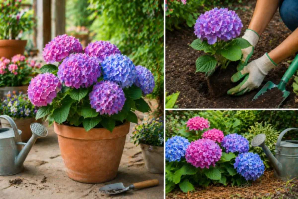 Come coltivare le ortensie in vaso e in giardino per avere fioriture ricche e sane