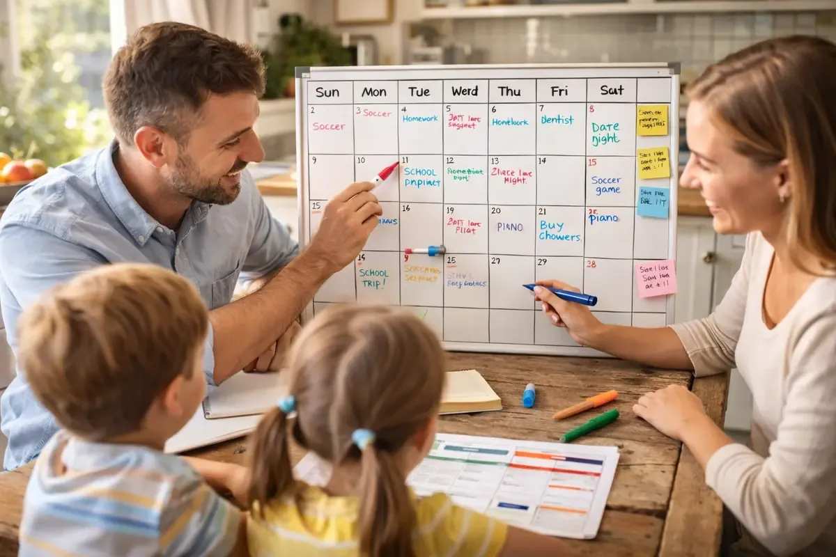 Tempo in famiglia, come organizzarlo senza stress: idee pratiche per giornate più serene