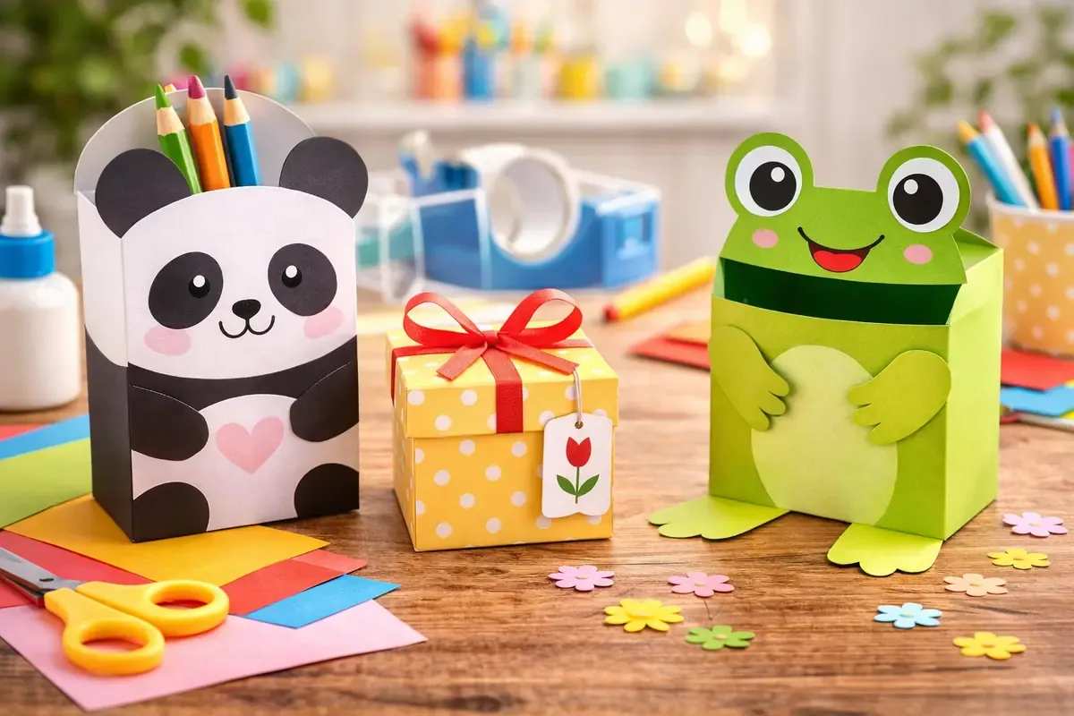 Scatole di carta: idee semplici e creative da realizzare