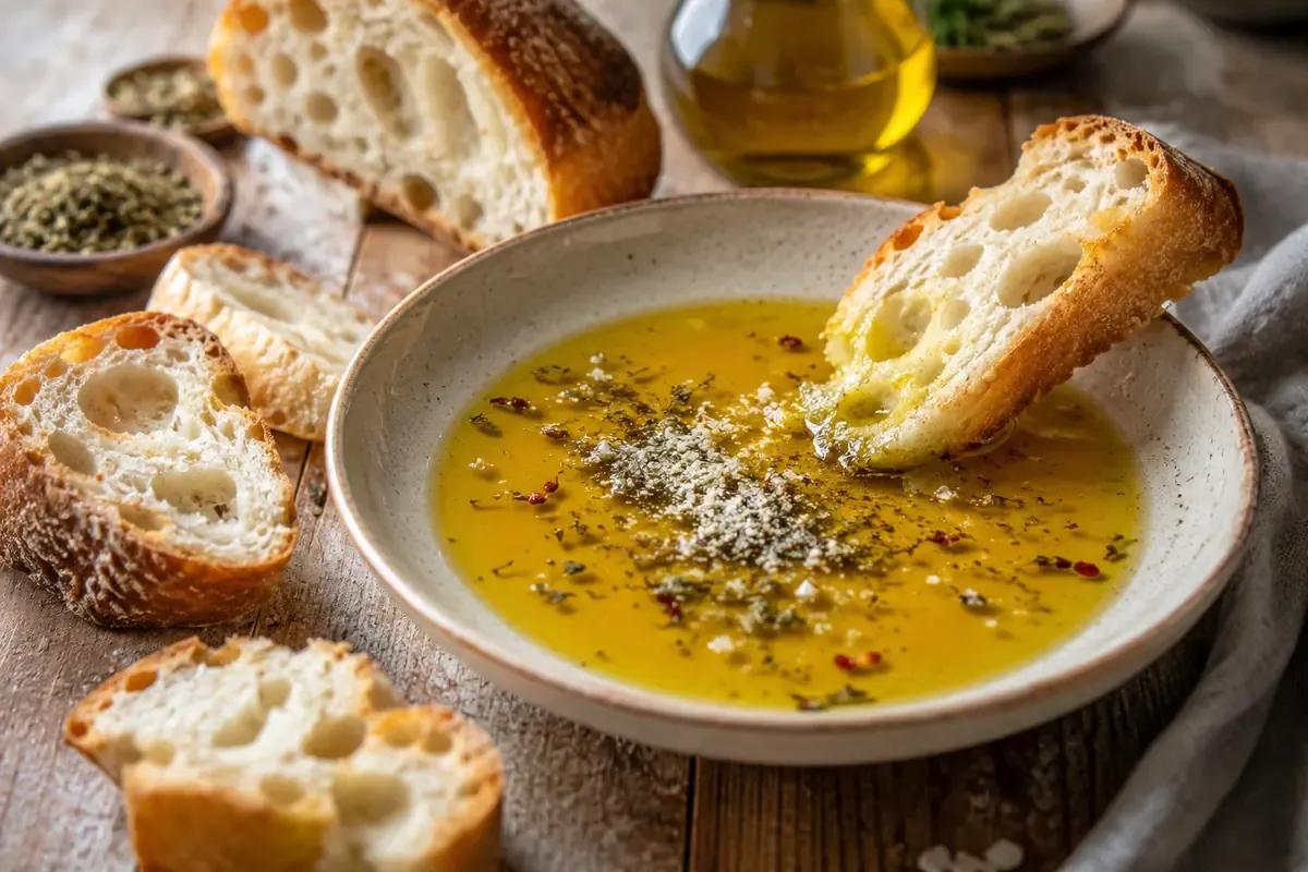 Bread dipping, la moda virale che in Italia chiamiamo semplicemente pane e olio