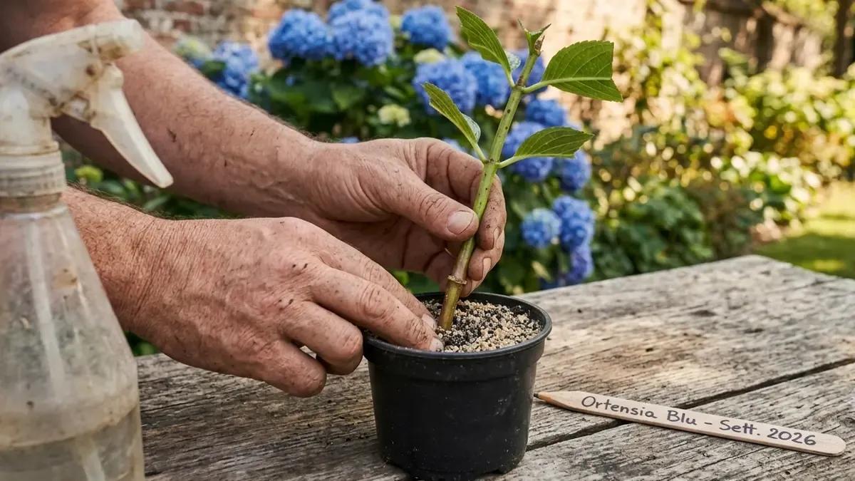 L'ortensia si ruba con gli occhi (e con un taglio secco a fine estate)