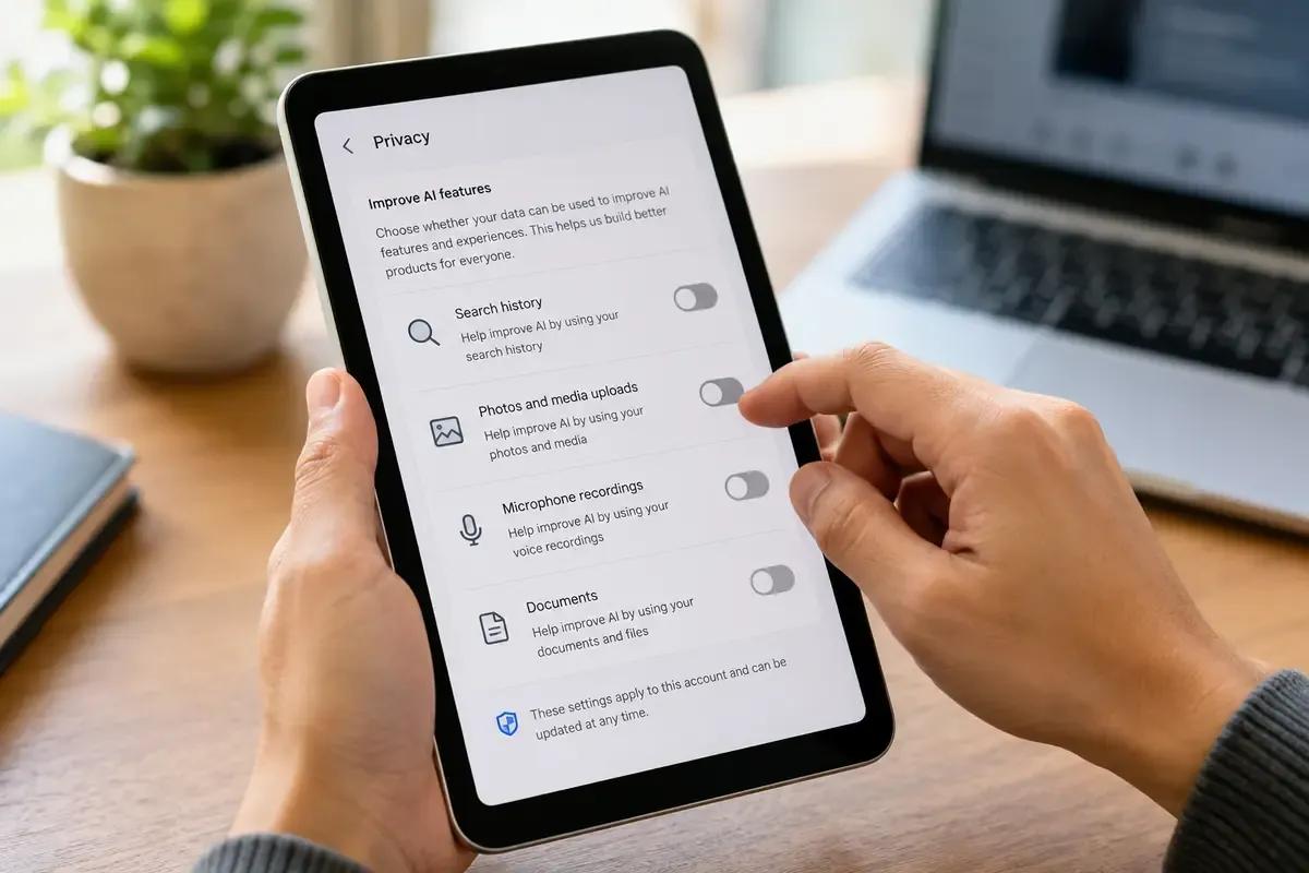 Google può usare ricerche e immagini per addestrare l’AI: quali impostazioni controllare