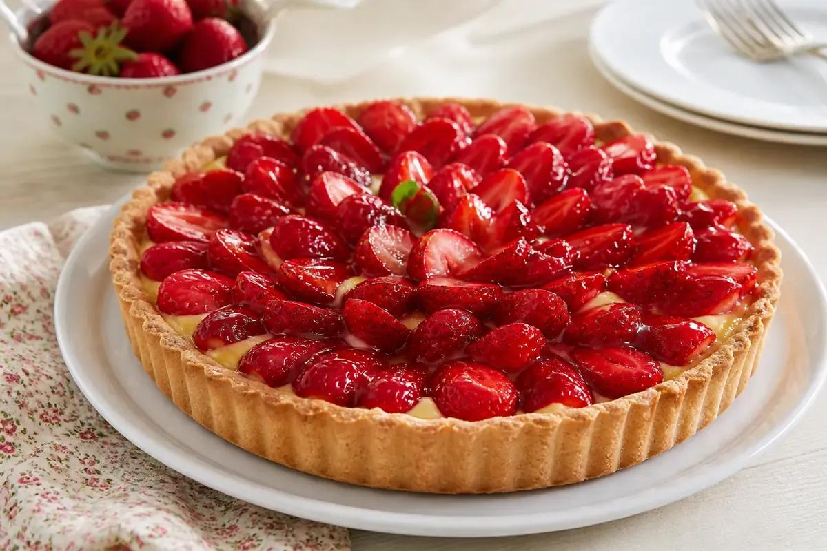 Crostata di fragole: il dolce che torna ogni primavera e mette tutti d’accordo