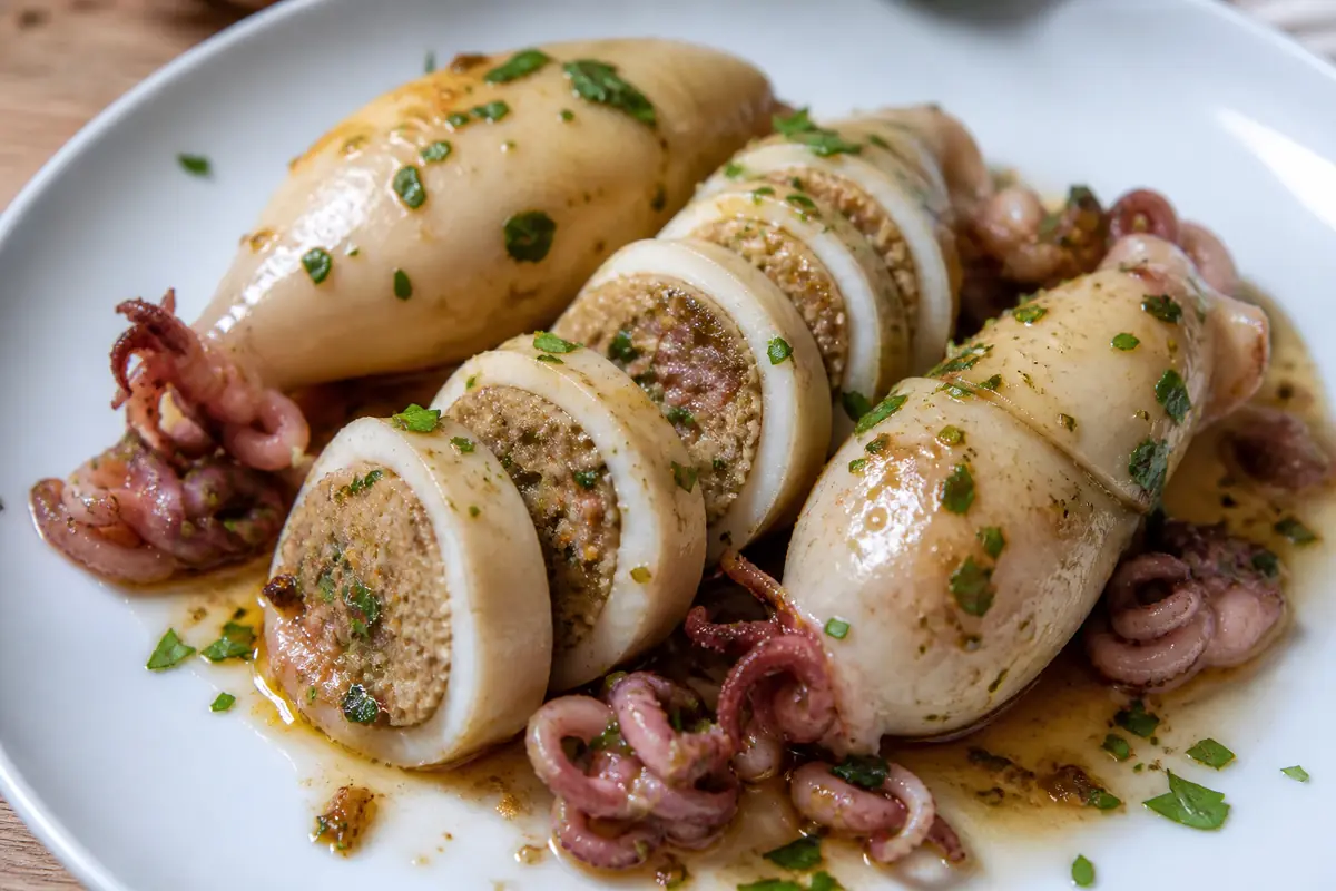 Calamari ripieni il segreto per farli morbidi e saporiti