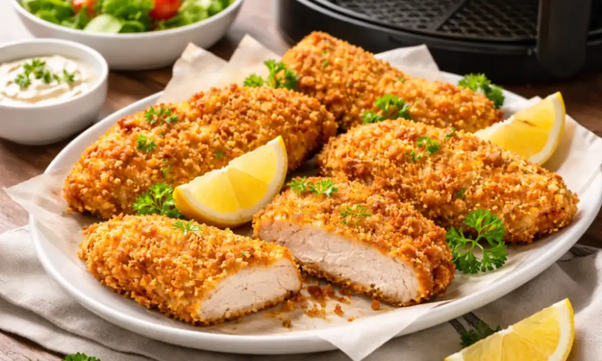 Filetti di pollo croccanti e gustosi