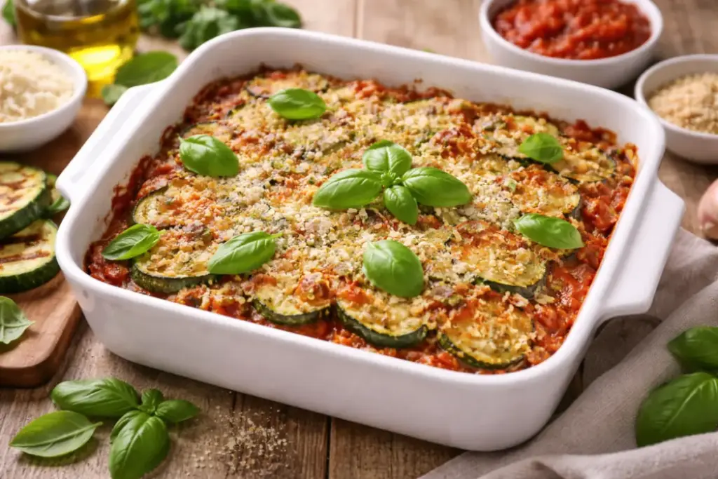 Parmigiana di zucchine