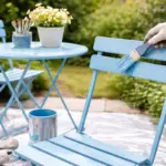 Rinnovamento dei mobili da giardino