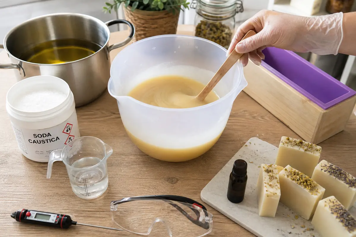 Fai da te il sapone naturale che puoi preparare in cucina